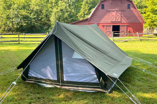A Frame Canvas Tent