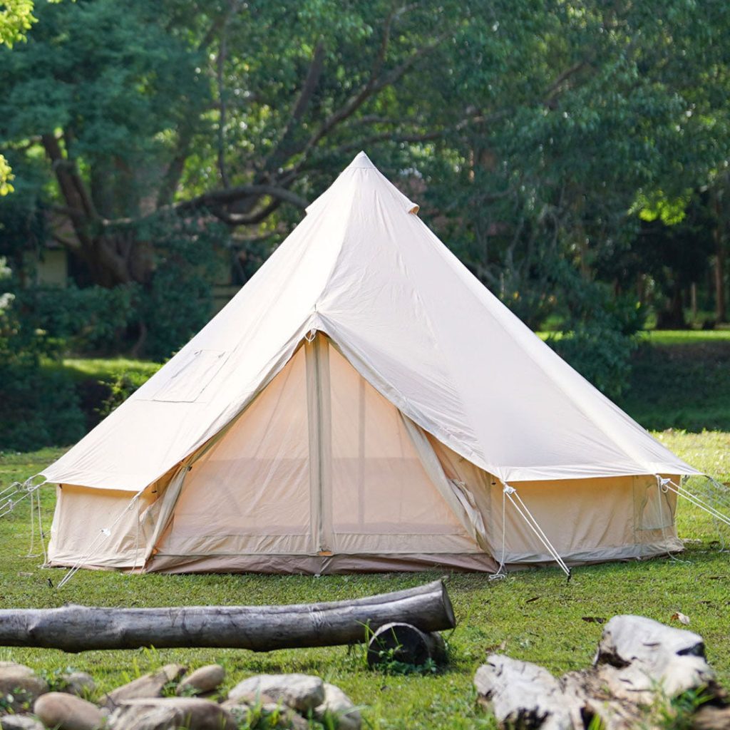 A Pitched Tent