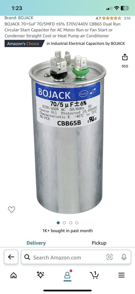 Are Air Conditioner Capacitors Universal