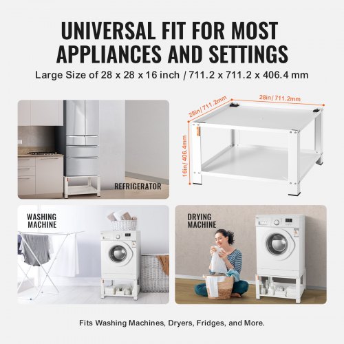 Are Pedestals for Washer Dryer Universal