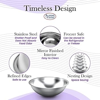 Are Stainless Steel Mixing Bowls Safe