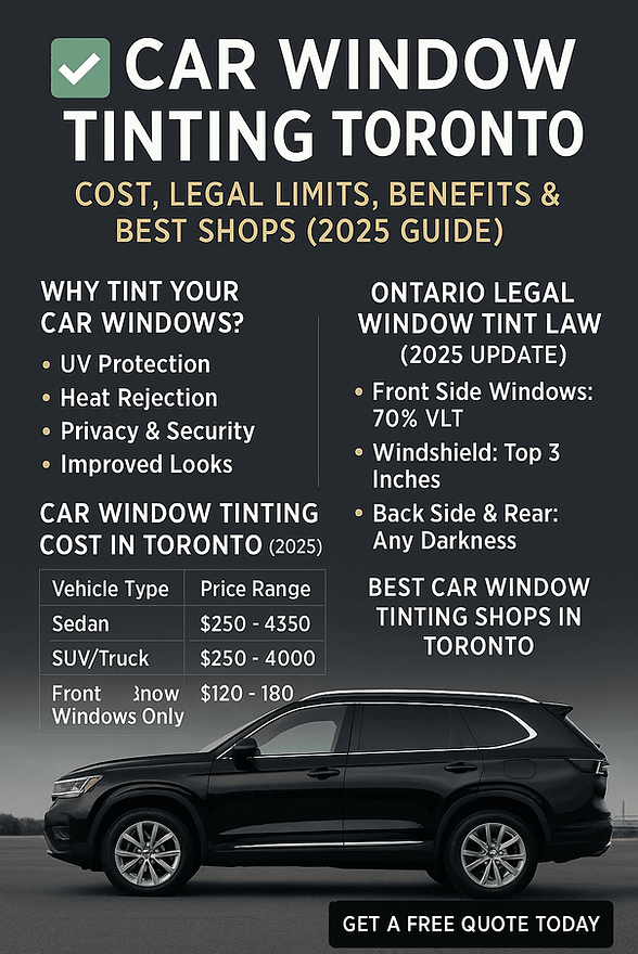 Benefits Of Auto Tint