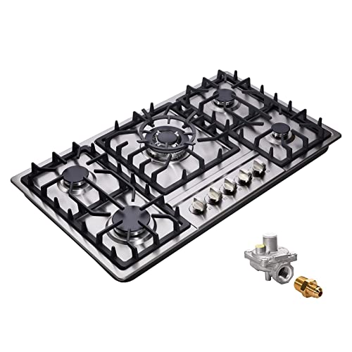 Best 34 Inch Gas Cooktop