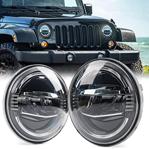 Best Led Headlights for Jeep Wrangler Jk