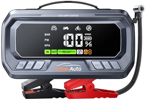 Best Portable Car Jump Starter With Air Compressor