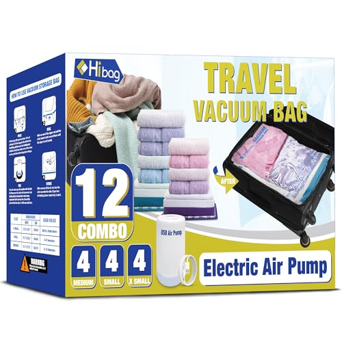 Best Travel Vacuum Bags With Electric Pump
