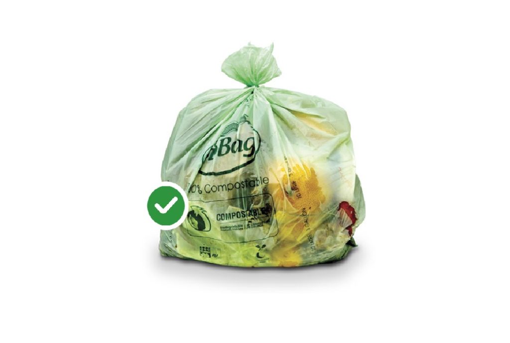 Can Compostable Bags Go in Green Bin