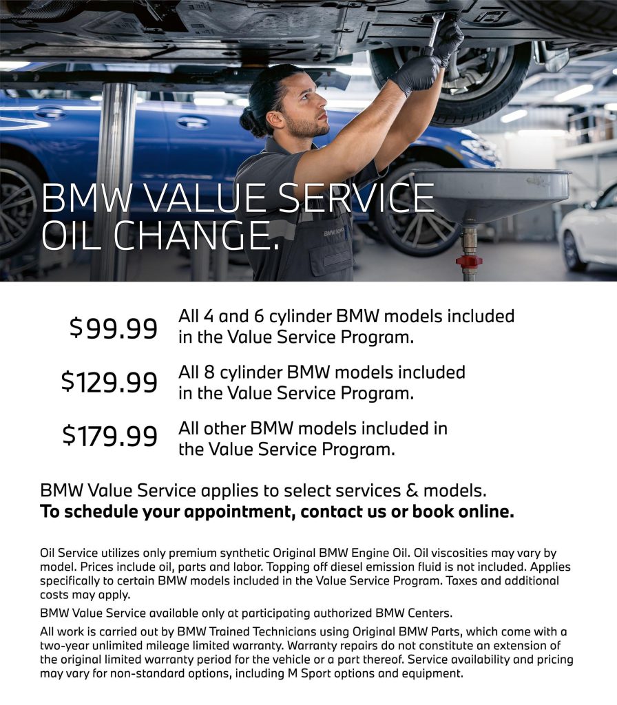 Can I Get My Bmw Oil Change Anywhere