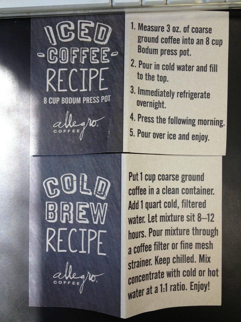 Can I Refrigerate Iced Coffee Coffee Overnight