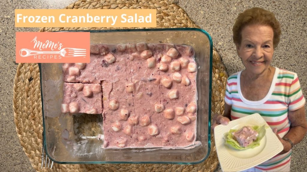 Can You Freeze Cranberry Salad