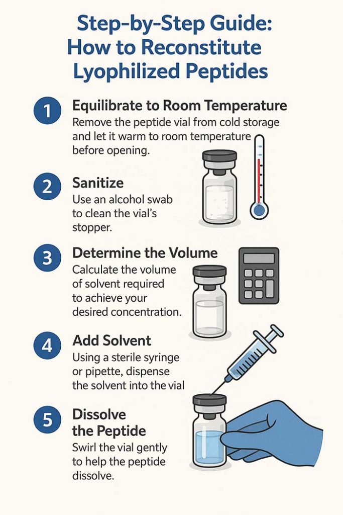 Can You Freeze Reconstituted Peptides
