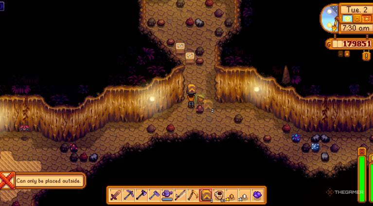 Can You Use a Tent in the Skull Cavern
