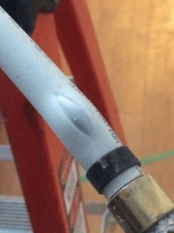 Does Pex Pipe Freeze And Burst