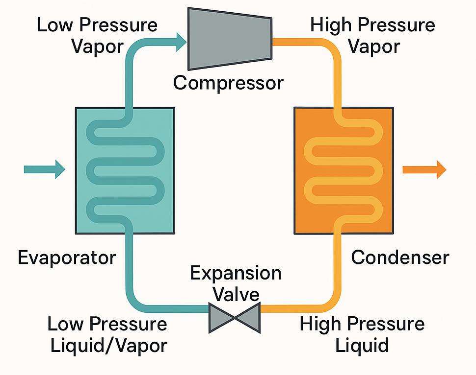 Does the Refrigerant Change State in the Compressor
