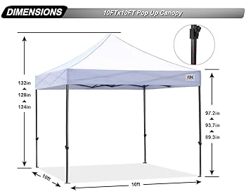 How Big is a 10X10 Tent