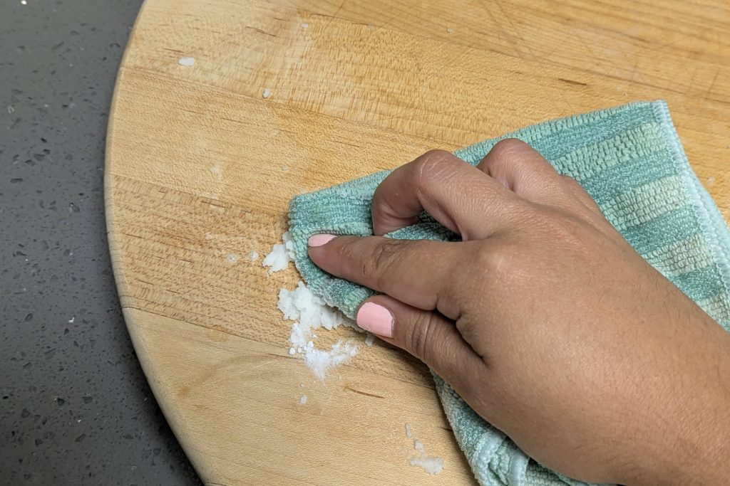 How Do I Clean a Wooden Cutting Board