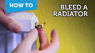 How Do You Bleed a Hot Water Heating System