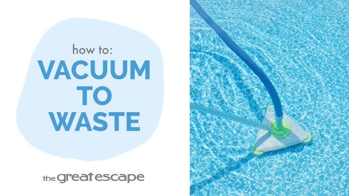 How Do You Vacuum to Waste