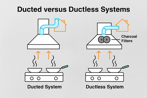 How Does a Ductless Range Hood Work