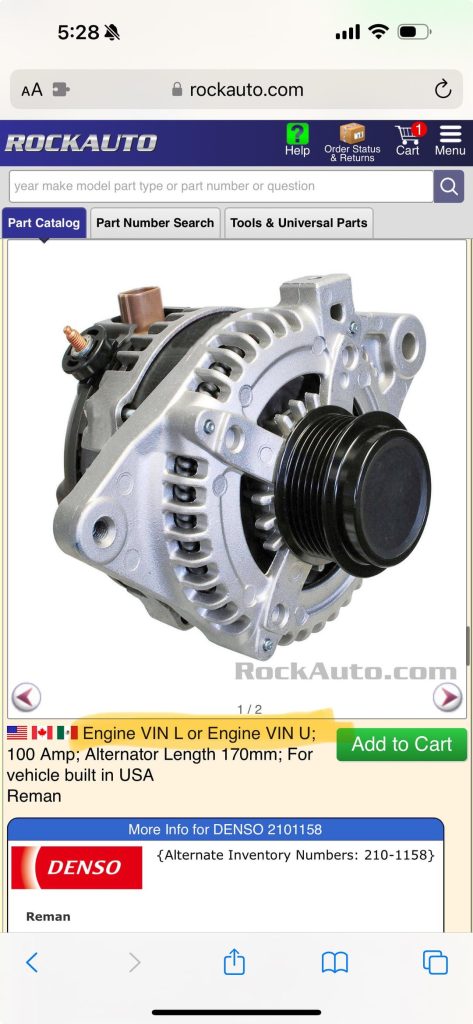 How Long Does A Toyota Alternator Last
