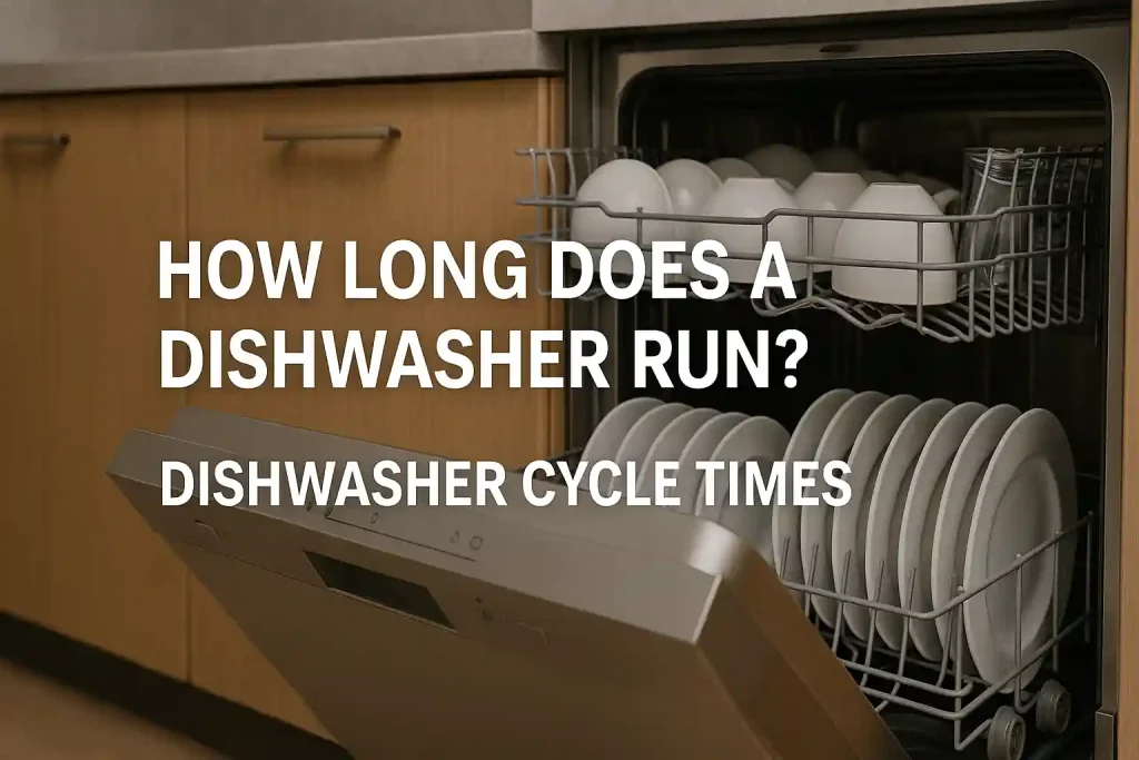 How Long Does It Take for a Dishwasher to Finish