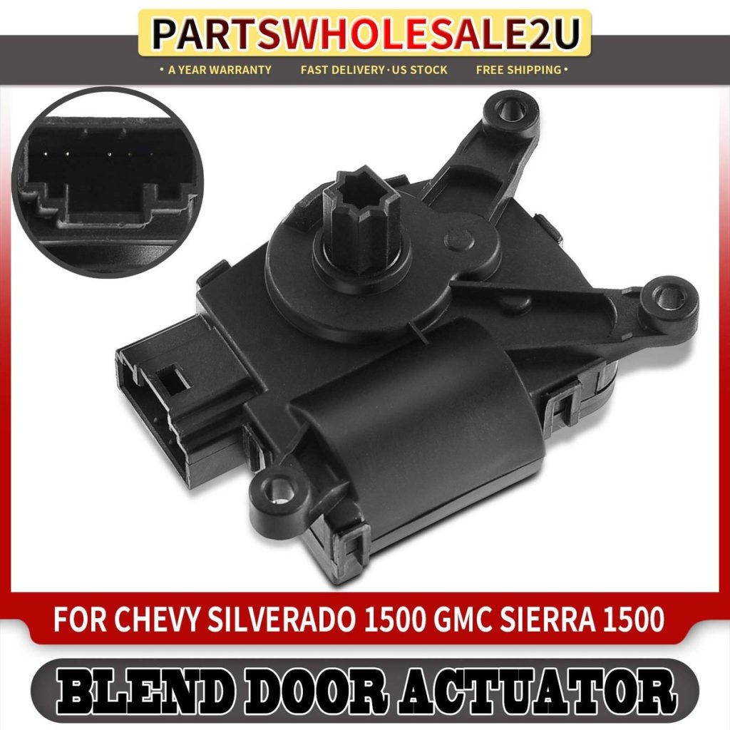 How Many Blend Door Actuator In Chevrolet Silverado
