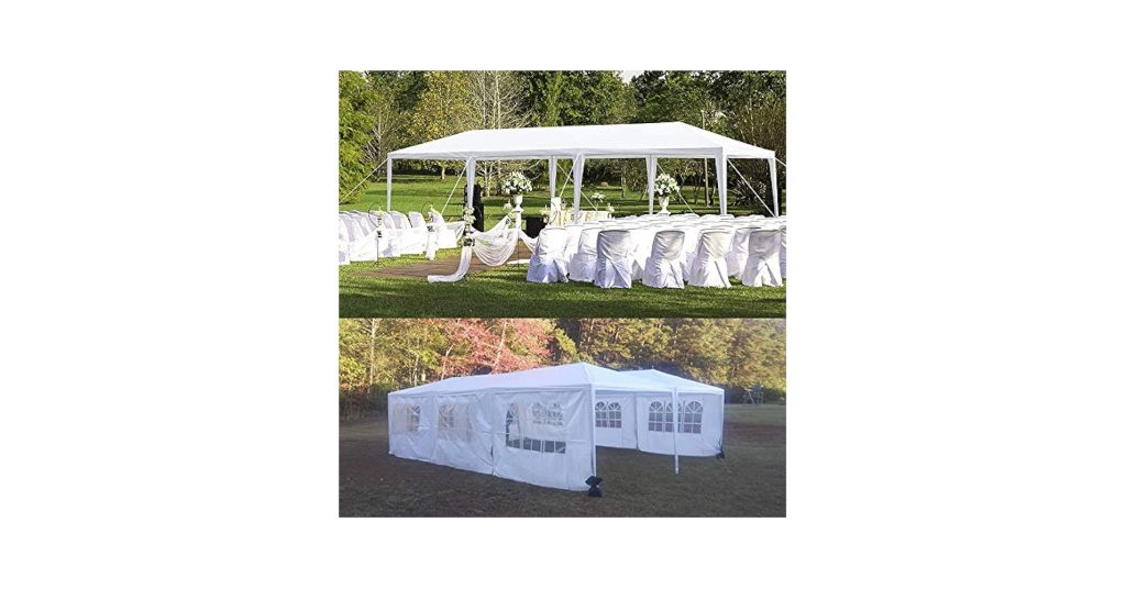 How Many Tables Can Fit under a 10X30 Tent