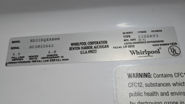 How Many Watts Does a Whirlpool Refrigerator Use