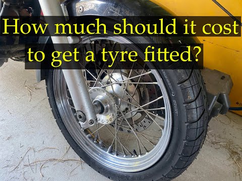 How Much Does It Cost to Change a Motorcycle Tire