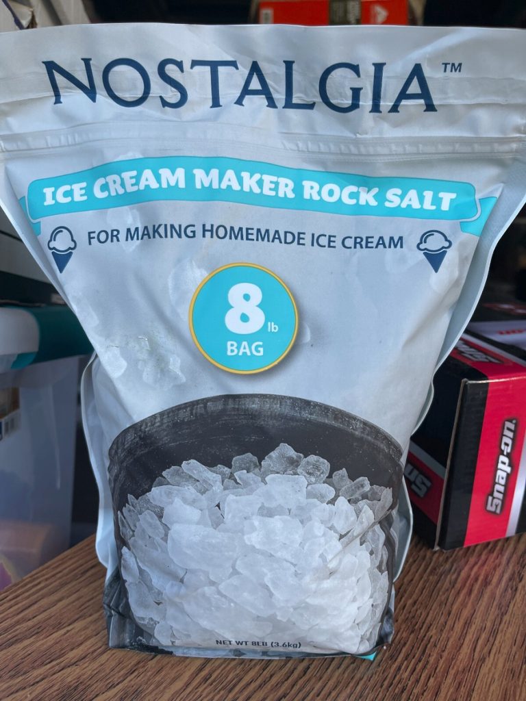 How Much Rock Salt Ice Cream Maker