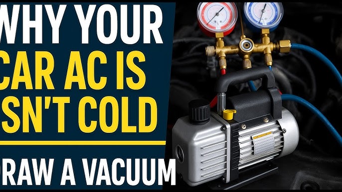 How Much Vacuum on Car Ac System