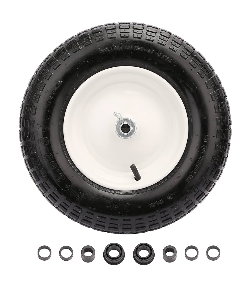 How to Air Up Wheelbarrow Tire