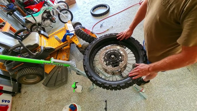 How to Balance Motorcycle Tires Without a Machine
