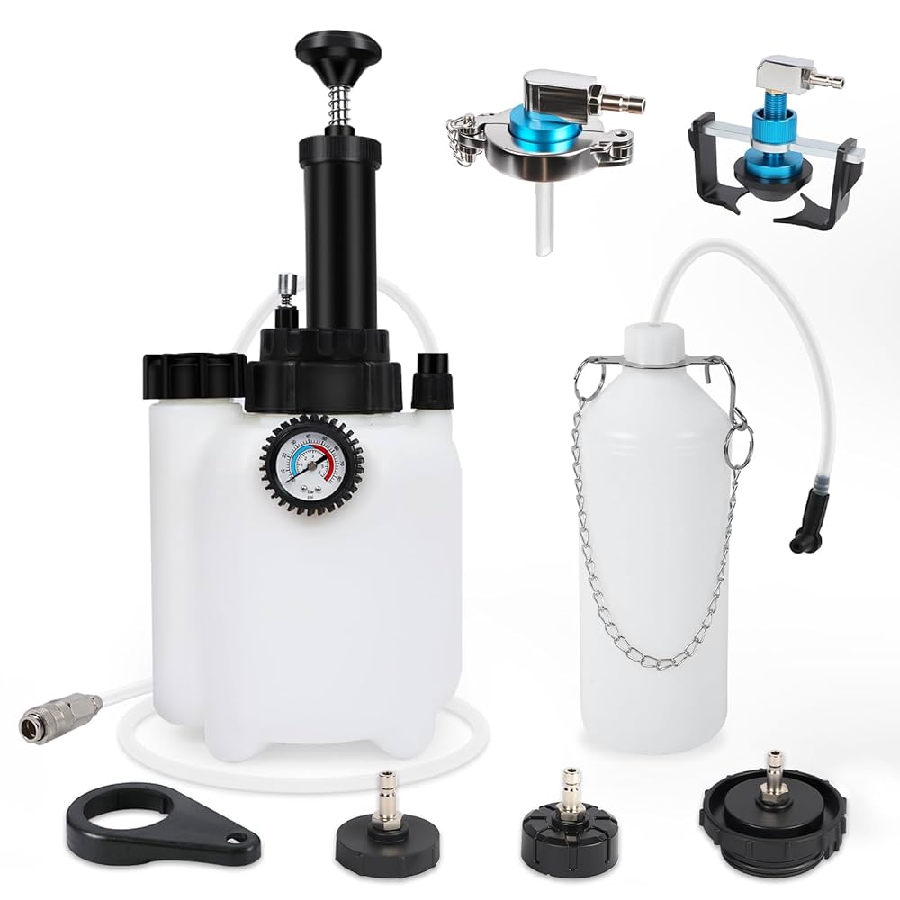 How to Bleed Brakes With a Vacuum Pump