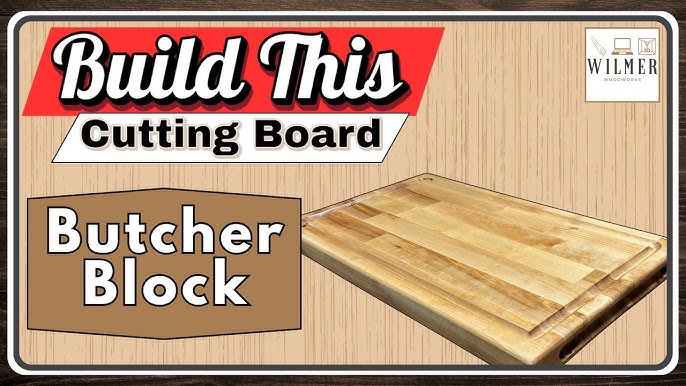How to Build a Butcher Block Cutting Board