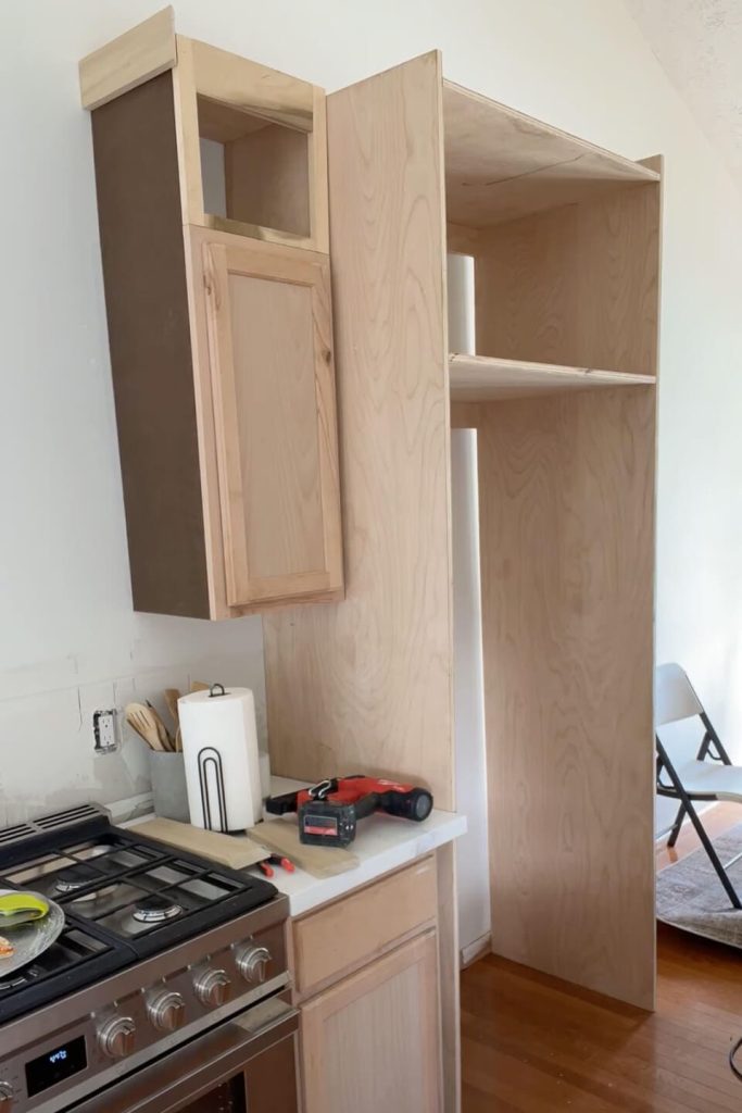 How to Build Refrigerator Cabinet