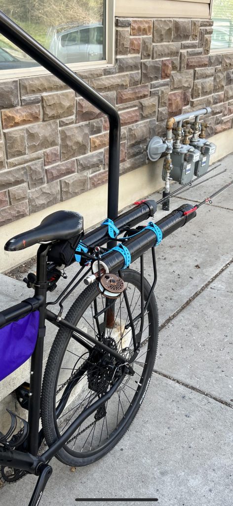 How to Carry a Fishing Rod on a Bike