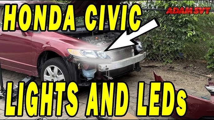 How To Change Headlight Honda Civic