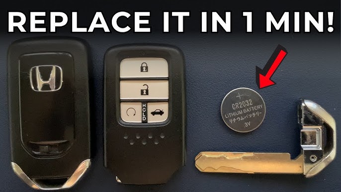 How To Change Honda Civic Key Battery
