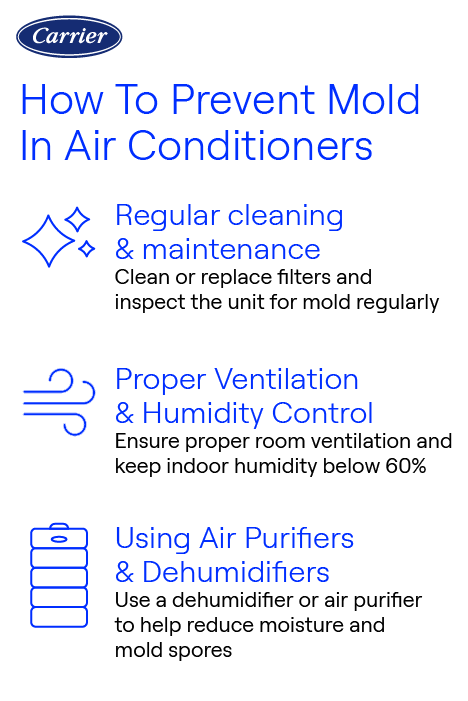 How to Clean an Air Conditioner With Mold