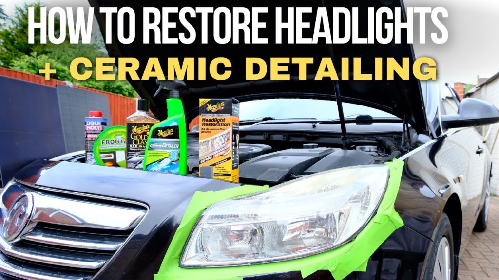 How to Clean Cloudy Car Headlights