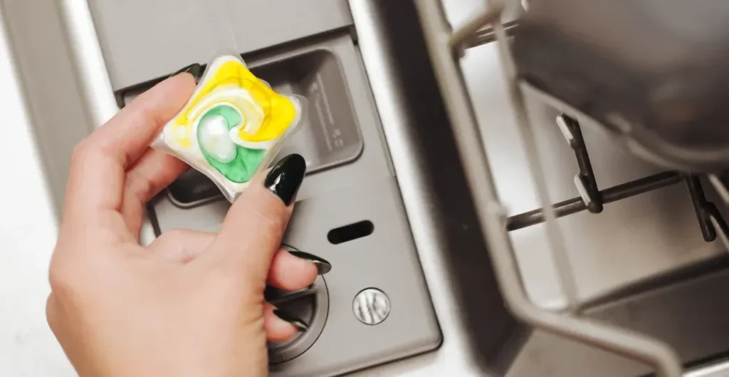 How to Close Dishwasher Detergent Cup