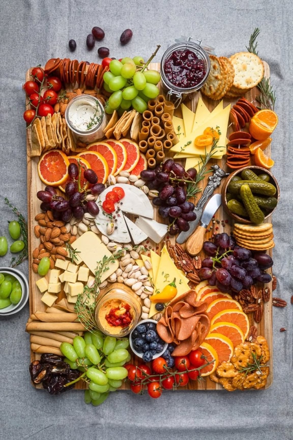 How to Cut Oranges for Charcuterie Board
