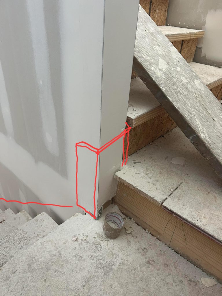 How to Cut Staircase Skirt Board