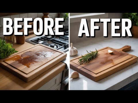 How to Disinfect a Wood Cutting Board