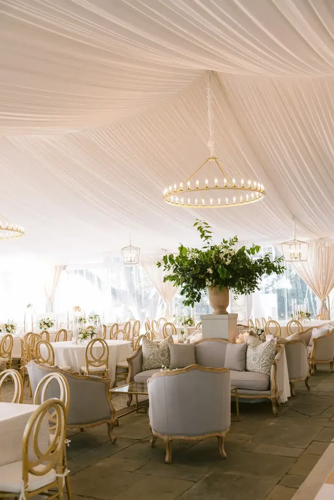 How to Drape a Tent