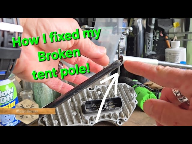 How to Fix a Snapped Tent Pole
