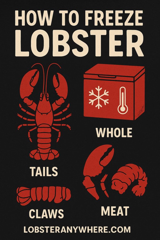 How to Freeze Lobster Tails