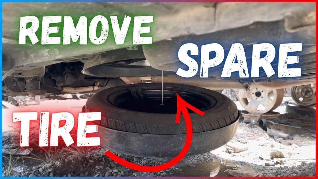 How to Get a Spare Tire from under the Car