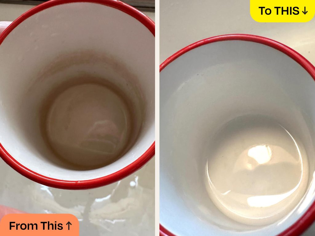 How to Get Tea Stains off Cups